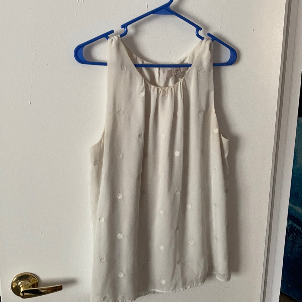 White short sleeve blouse